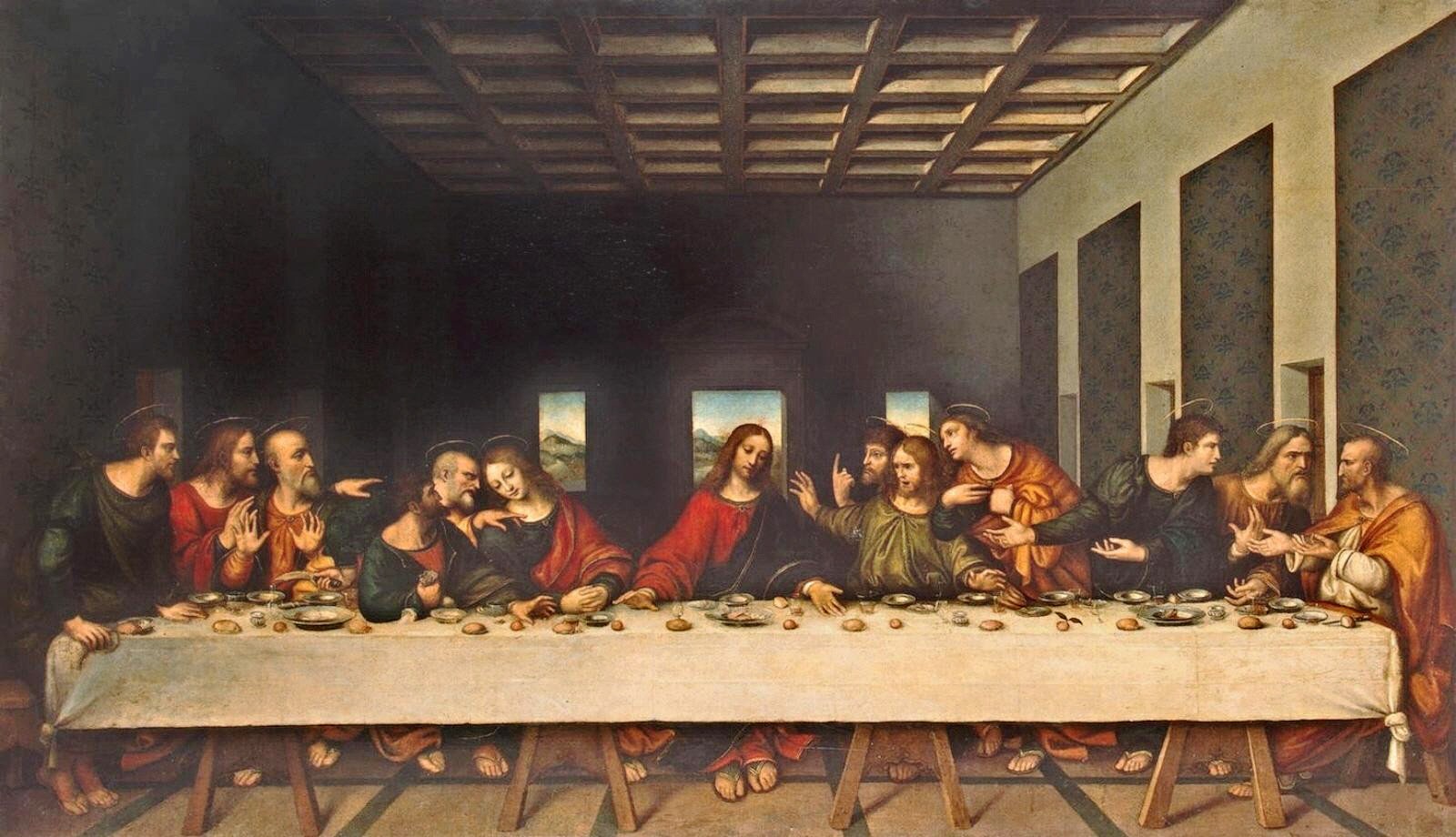 The Last Supper (1498) Leonardo Da Vinci