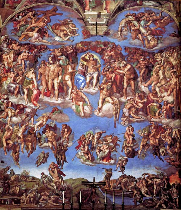 The Last Judgement(1541) Michelangelo