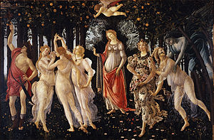 Primavera (1482) Botticelli